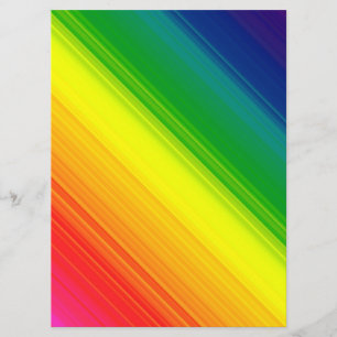 Invitation vide, toutes les tailles, arc-en-ciel