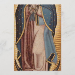 Invitation Vierge Guadalupe