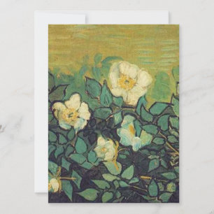 Invitation vierge, Van Gogh Roses sauvages