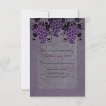 Vieux mariage de raisins violets Enregistrer la da