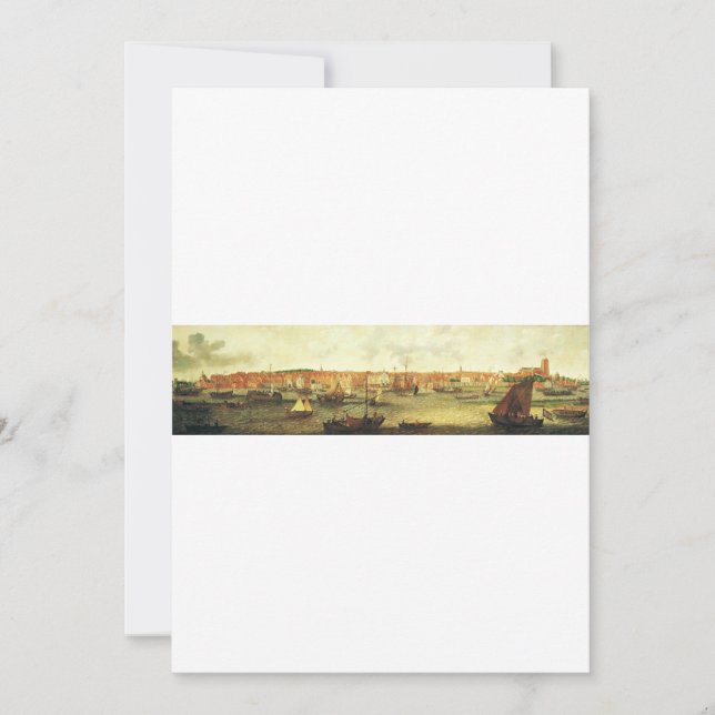 Invitation View of Dordrecht from the North by Adam Willaerts (Devant)