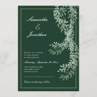 Vignes à feuilles vertes Sage | Emerald Green Mari