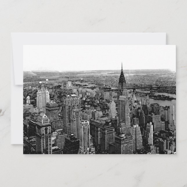 Invitation Ville de New York (Devant)