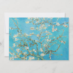 Invitation Vincent van Gogh - Fleur d'amandier