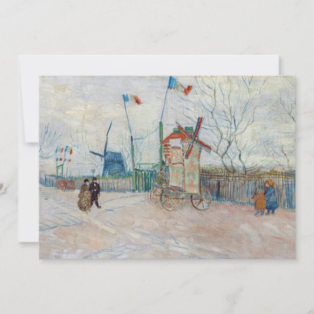 Invitation Vincent van Gogh - Impasse des Deux Frères (Devant)