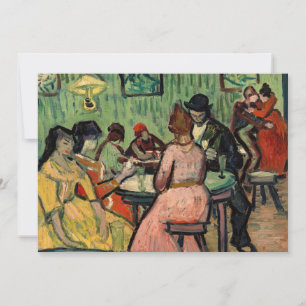 Invitation Vincent van Gogh - La Maison de Tolérance