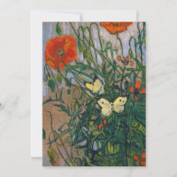 Vincent van Gogh - Papillons et papillons