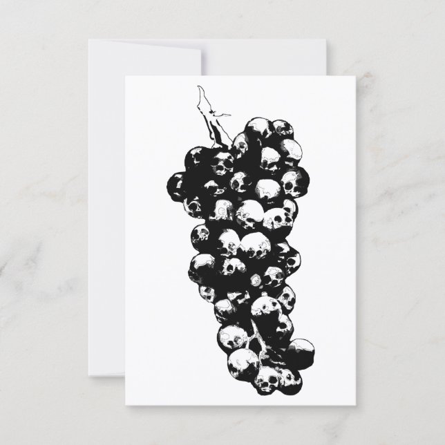 Invitation vino de la muerte (Devant)