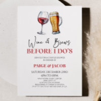Vins et brasses avant que je ne la bière Couples D