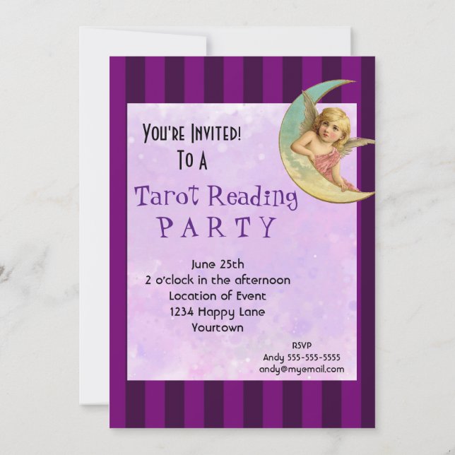 Invitation Vintage Angel Tarot (Dos)