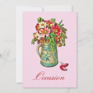 Invitation Vintage Bouquet