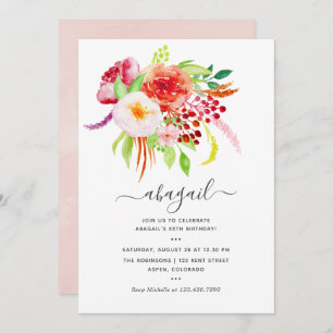 Invitation Vintage charme rustique