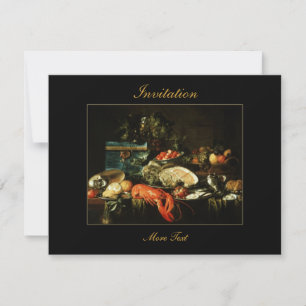 Invitation Vintage de cuisine victorienne
