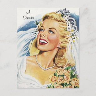 Invitation vintage de faire-part de Fête de la