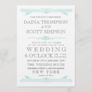 Invitation vintage de mariage de trappe de croix