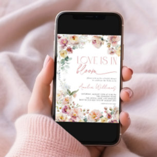 Invitation Vintage Dusty Pink Love est dans la Fête des marié