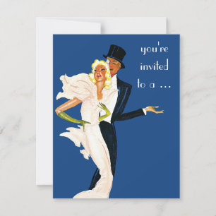 Invitation vintage Fancy Monte Carlo