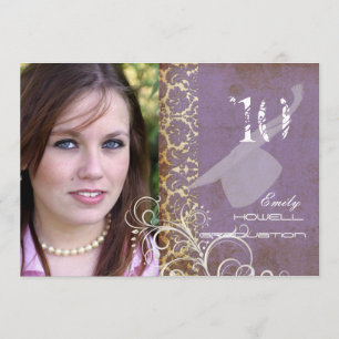Invitation Vintage/Grunge/Damask/Graduations