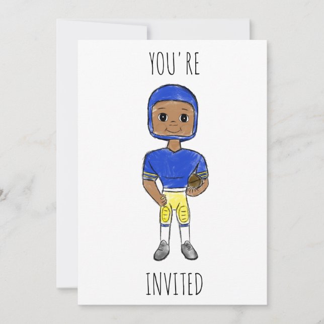 Invitation vintage retro (Devant)