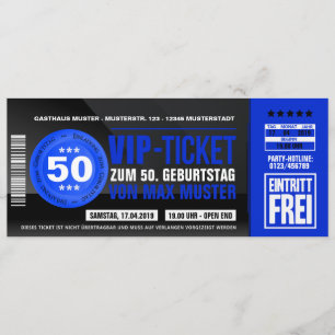 INVITATION VIP-TICKET
