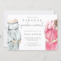 Virtual Gender Reveillez Lui ou Elle Boho Zoom Par