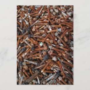 Invitation Vis rouillés