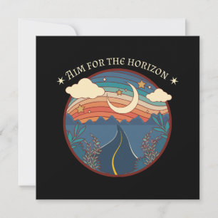 Invitation Viser l'horizon voyage nature roadtrip