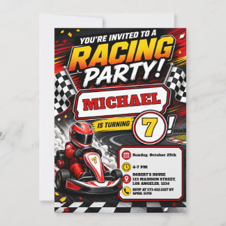 Invitation Vitesse Amusement Maintenant & Course de Karting F
