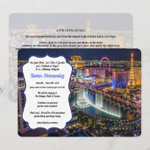 Invitation Viva Las Vegas Party