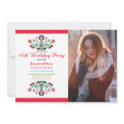 Vivats floraux de Mexicain de fiesta de fête