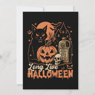 Invitation Vive Halloween