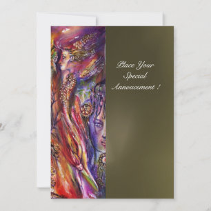 INVITATION VIVIEN ET IMAGINAIRE MERLIN