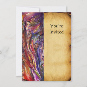 INVITATION VIVIEN ET MERLIN