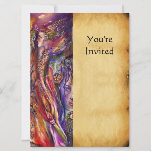 INVITATION VIVIEN ET MERLIN