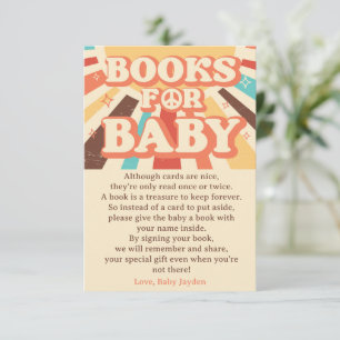 Invitation Voici La Demande De Livre De Baby shower Son