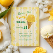Voici la fête d'été de la crème glacée Scoop