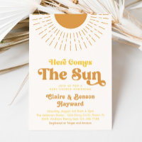 Voici l'invitation du Baby shower Sun Co-Ed