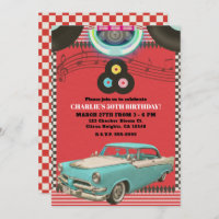 Voiture classique 50 Vintage 50's 50 Retro Fifties