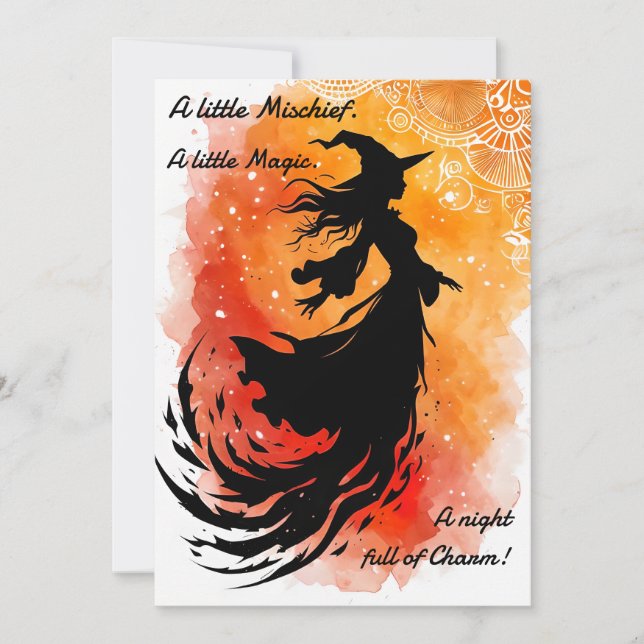 Invitation Vol De L'Ombre D'Embre (Devant)