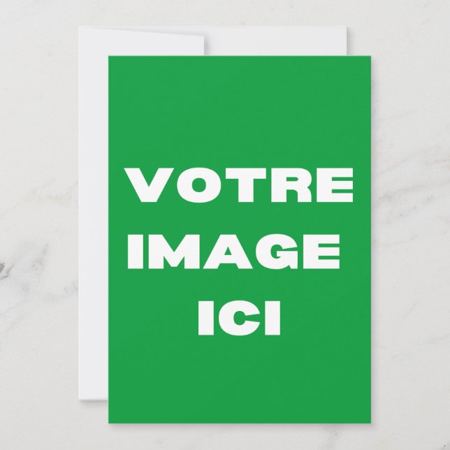 Invitation - Votre image ici - personnalisée (Front)