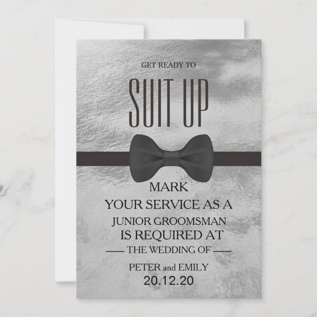 Invitation Votre service en tant qu'entreprise (Devant)