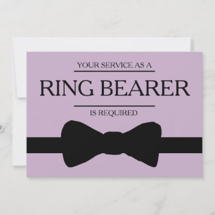 Invitation Votre service est demandé comme meilleur Groomsman