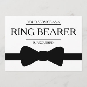 Invitation Votre service est demandé comme meilleur Groomsman