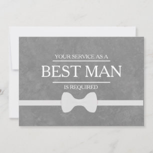 Invitation Votre service est demandé en tant que meilleur Gro