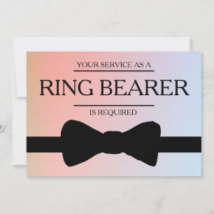 Invitation Votre service est demandé en tant que meilleur hom