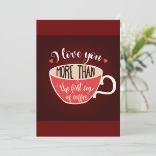 Invitation Vous Aimez Plus Que Du Café