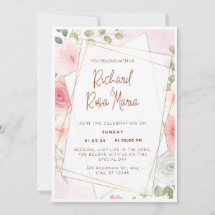 Invitation Vous Appartenez Avec Nous Mariage Digital Invitati