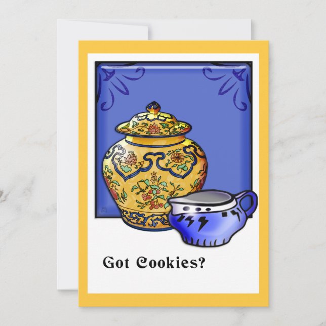 Invitation Vous avez des cookies ? (Invitation du parti) (Devant)