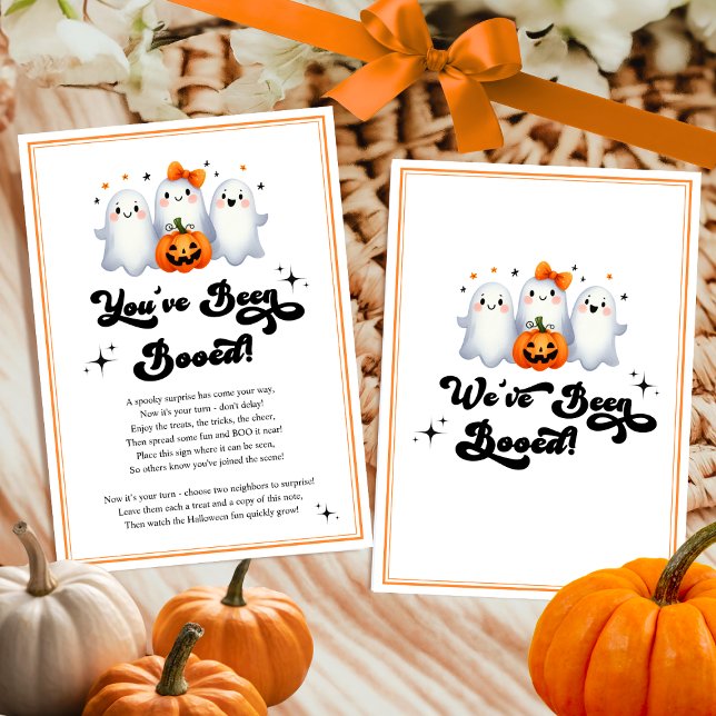 Invitation Vous avez été réservé Halloween Game Card Voisin (Créateur téléchargé)