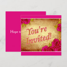  "Vous êtes invité !"